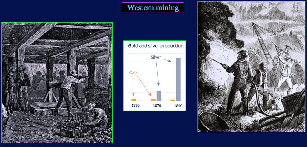 Western gold and silver, 1870